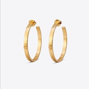 Tory Burch Kira Hoop Earrings